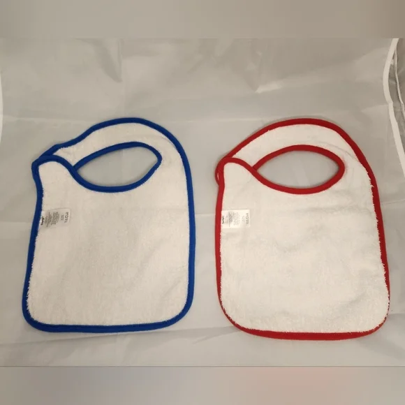 Daphyls Pink Floyd Pair of Baby Bibs One Size - Picture 8 of 16